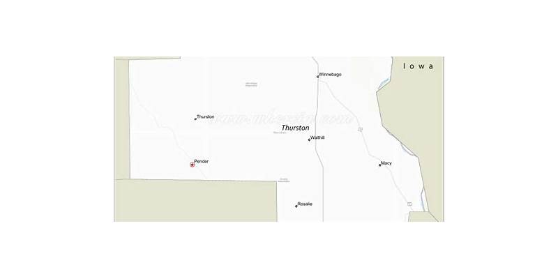 Thurston County Nebraska